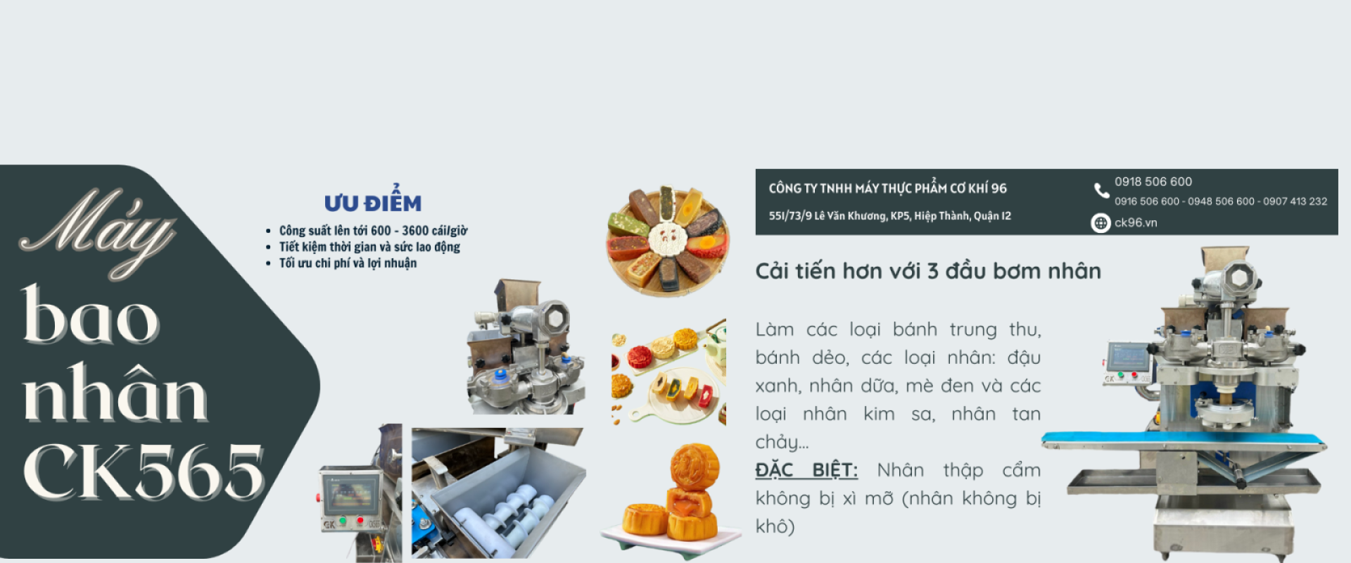 MÁY BAO NHÂN CK565