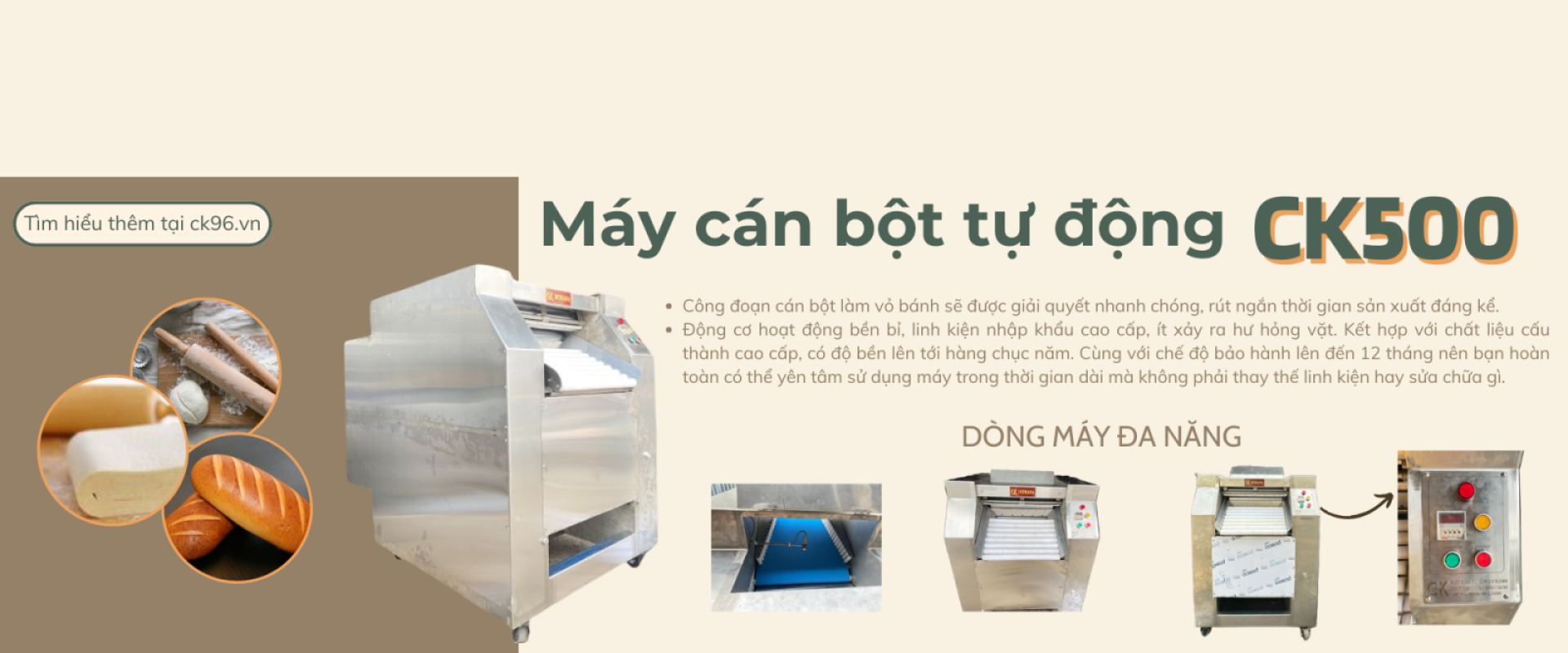 MÁY CÁN TỰ ĐỘNG CK500