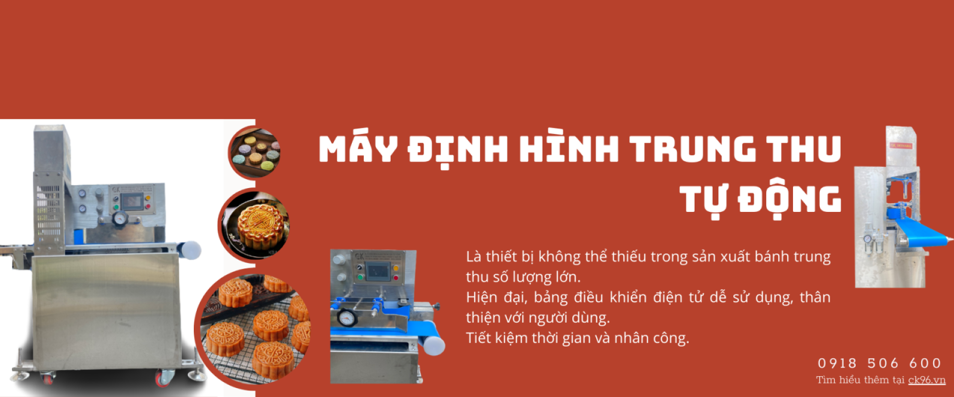 MÁY ĐỊNH HÌNH TRUNG THU TỰ ĐỘNG