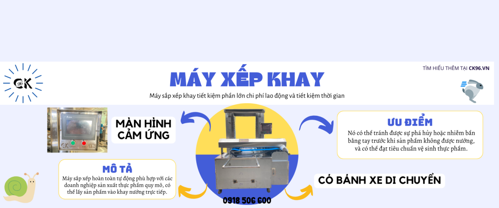 MÁY XẾP KHAY
