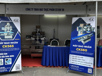 GẶP GỠ ĐỔI MỚI: CÔNG TY TNHH MÁY THỰC PHẨM CƠ KHÍ 96 TẠI TRIỂN LÃM SẢN PHẨM