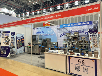 CÔNG TY TNHH MÁY THỰC PHẨM CƠ KHÍ 96 Ghi Dấu Ấn Tại Triển Lãm về Máy móc - Thiết bị - Công Nghệ - Sản phẩm công nghiệp tại TPHCM: Đổi Mới – Công Nghệ – Kết Nối