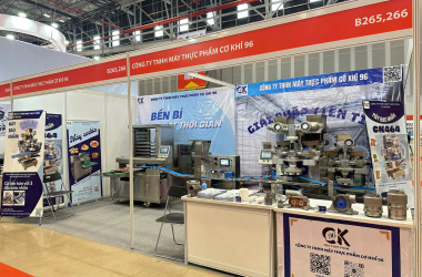 CÔNG TY TNHH MÁY THỰC PHẨM CƠ KHÍ 96 Ghi Dấu Ấn Tại Triển Lãm về Máy móc - Thiết bị - Công Nghệ - Sản phẩm công nghiệp tại TPHCM: Đổi Mới – Công Nghệ – Kết Nối