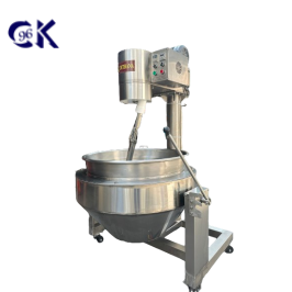 CHẢO XÀO NHÂN TỰ ĐỘNG D800 ĐỔ, KHUNG SẮT NỒI INOX