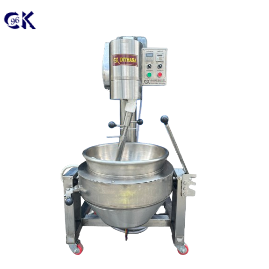 CHẢO XÀO NHÂN TỰ ĐỘNG D500 ĐỔ, INOX