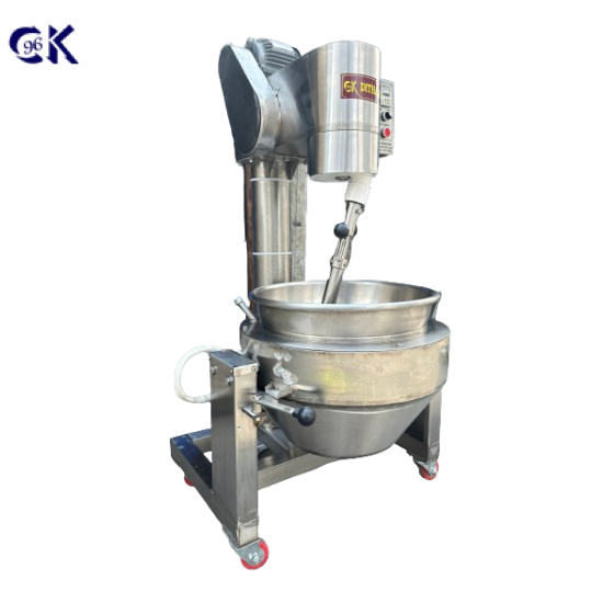 CHẢO XÀO NHÂN TỰ ĐỘNG D500 ĐỔ, INOX