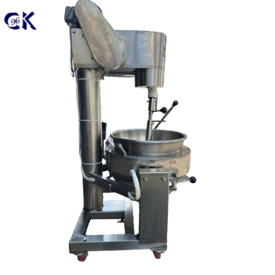 CHẢO XÀO NHÂN TỰ ĐỘNG D500 ĐỔ, INOX