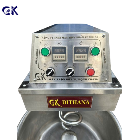MÁY TRỘN BỘT CK450 INOX