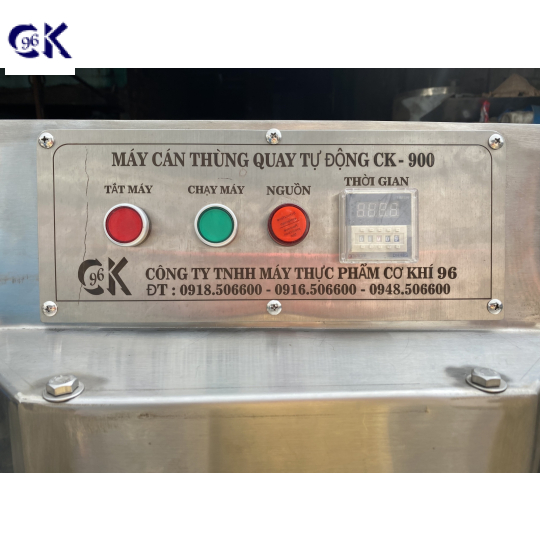 MÁY CÁN THÙNG QUAY TỰ ĐỘNG CK900