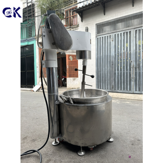 CHẢO XÀO NHÂN TỰ ĐỘNG D600 KHÔNG ĐỔ, INOX