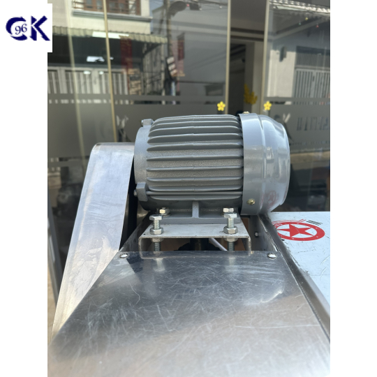 CHẢO XÀO NHÂN TỰ ĐỘNG D500 ĐỔ, KHUNG SẮT NỒI INOX