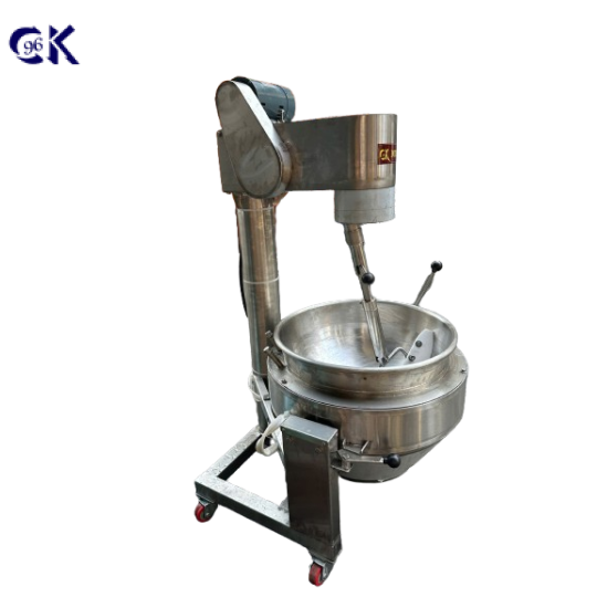 CHẢO XÀO NHÂN TỰ ĐỘNG D600 ĐỔ, INOX