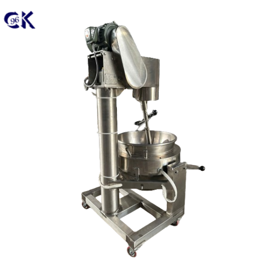 CHẢO XÀO NHÂN TỰ ĐỘNG D500 ĐỔ, INOX